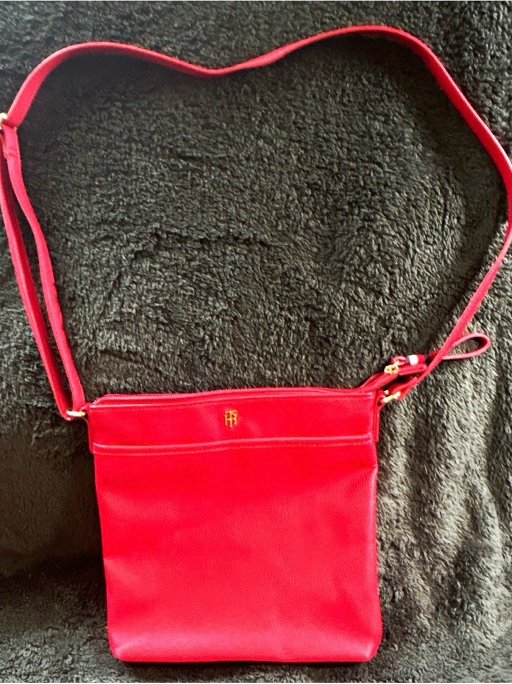 Tommy Hilfiger Red Crossbody Shoulder Bag